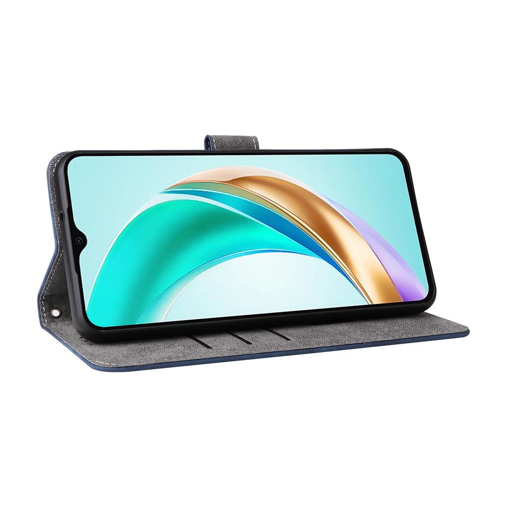 Для Honor X6b 4G Чехол Кошелек с RFID-блокировкой Подставка для телефона Обложка из ПУ кожи с ремешком