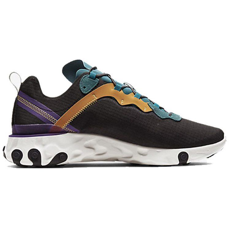 Nike React Element 55 Prm Черный Минеральный Циан CI9593-002