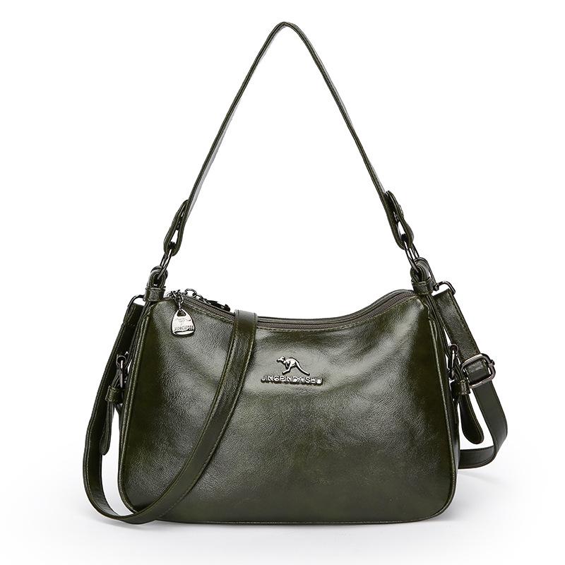 Простая сумка для женщин на весну и лето, большой вместимости, универсальная, сумка через плечо, маленькая квадратная сумка