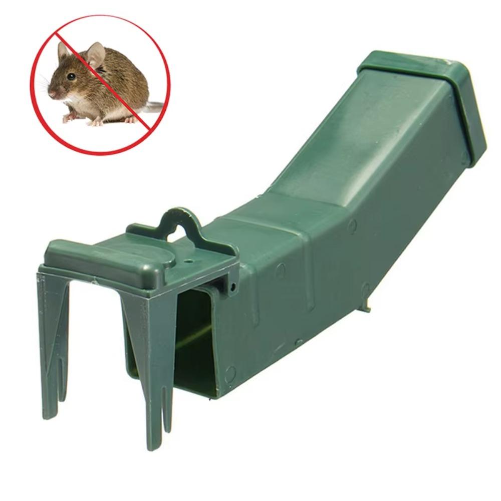 Self-locking Garden Mouse Trap Cage Mice Rat Rodent Mouse Catcher Practical Mousetrap Household