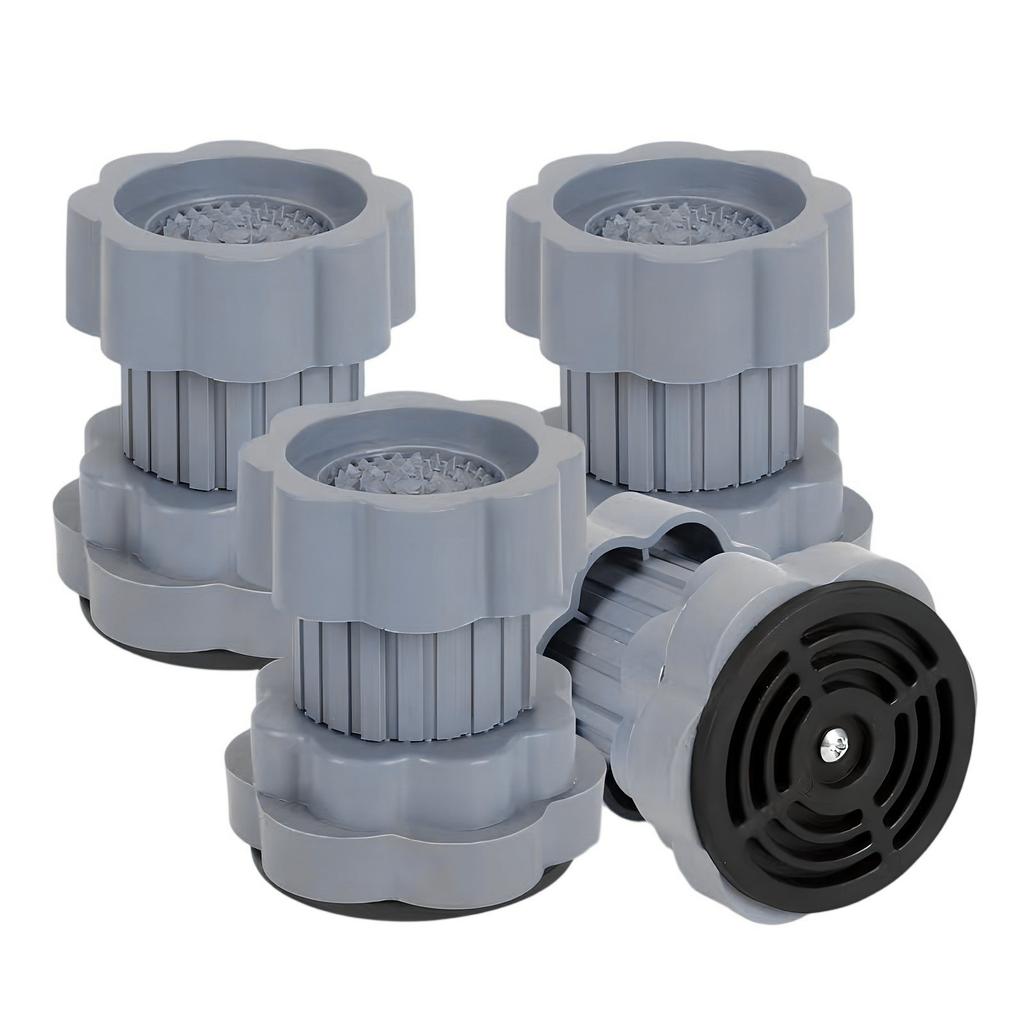 Универсальная подкладка для основания стиральной машины, виброгасящая подкладка для комплекта опор стиральной машины, резиновый нескользящий шумопоглощающий коврик для ножек