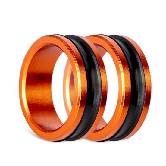 1/2/4 шт. Кольца для протяжки рыболовной лески, Не ржавеющие, Устойчивые к коррозии, Противоскользящая конструкция, Кольца для пальцев для протяжки, Рыболовные аксессуары