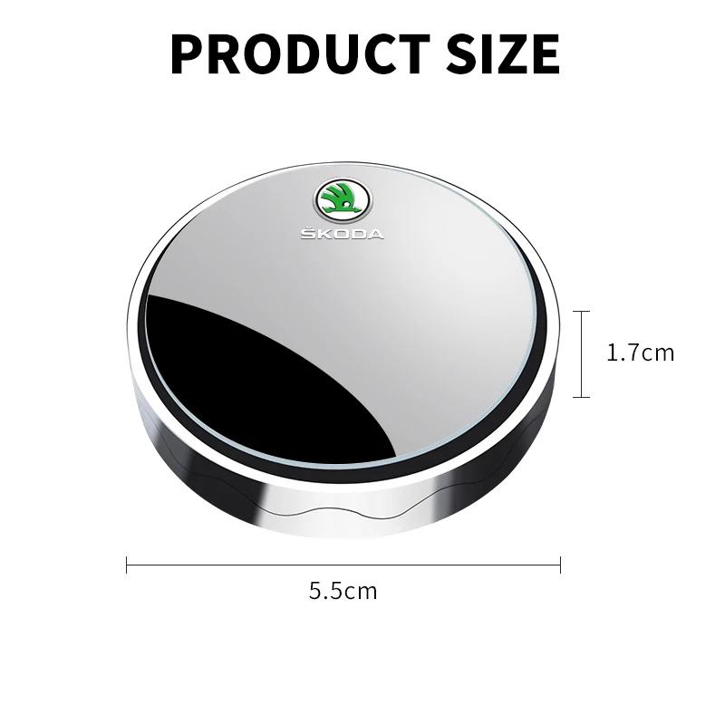 2Pcs Car Rearview Sucker Mirrors 360° Blind Spot Mirror for skoda octavia a5 a4 fabia superb rapid mk3 yeti Car Accessories  ZJ9