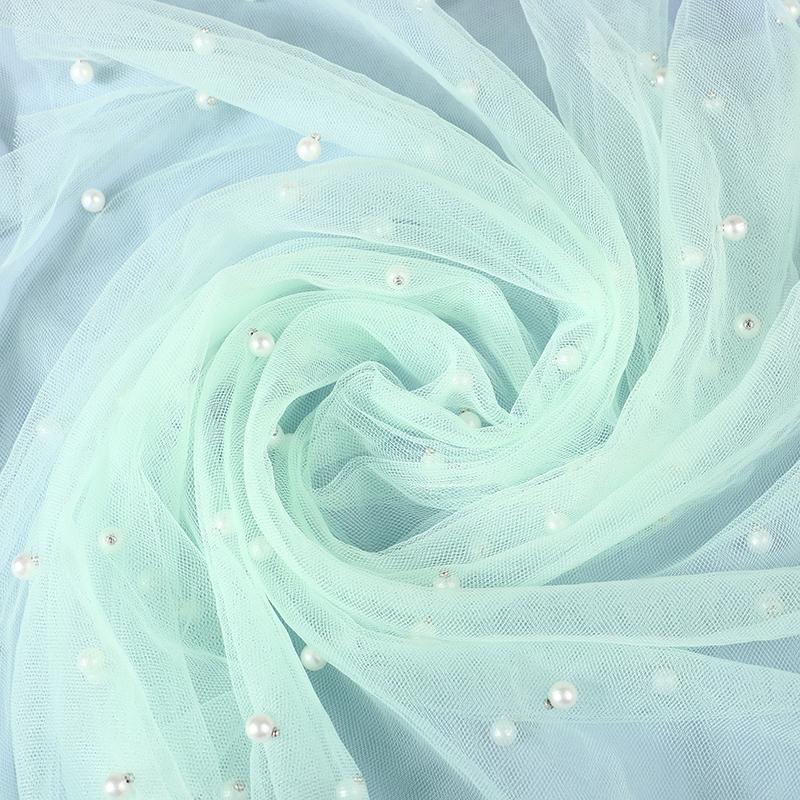 Реквизит для фотосъемки ногтей Марля с жемчугом Фотофон Тюлевые изделия Фотография Задники Декоративные материалы