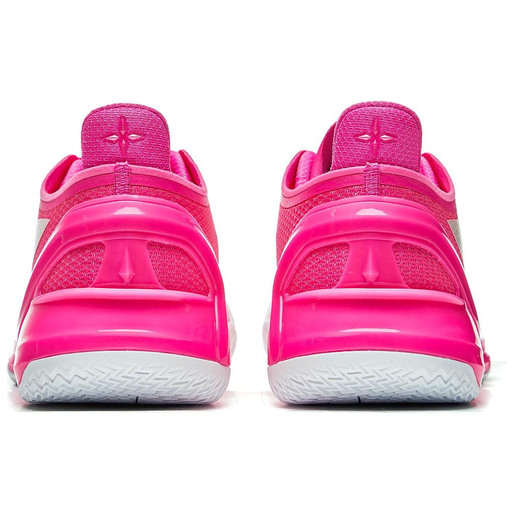 Li Ning Blade 4 V2 TPU Низкие Баскетбольные Кроссовки Мужские Розовые ABAU037-13