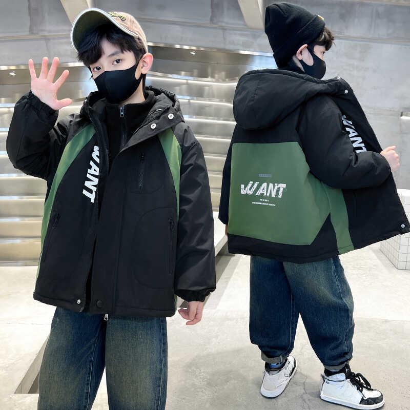 Повседневная флисовая куртка для мальчиков, осень/зима, детская, красивая, 3-в-1, съемная куртка Hardshell