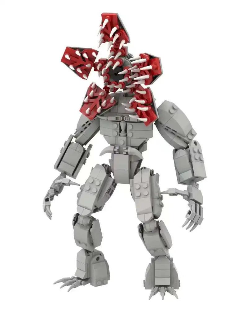 Нетоксичный . Горячий ТВ Хищное Растение Гигантский Дьявол Демогоргон Векна Модель Строительные Блоки Кирпичи Конструкторы Для Детей Хэллоуин Подарки