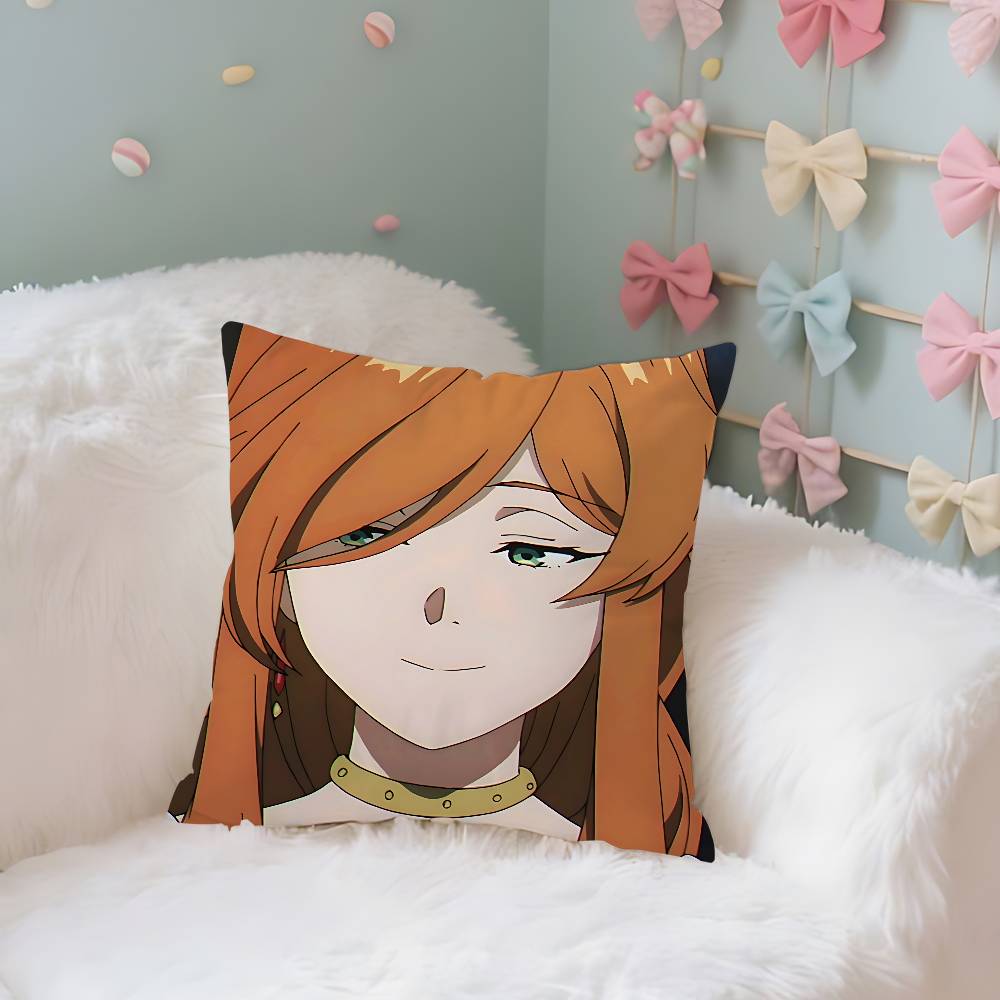 Anime FFrieren Cute Case Plush Fabric Soft Pillowcase Double Sided Print Cushion Cover Household Gifts