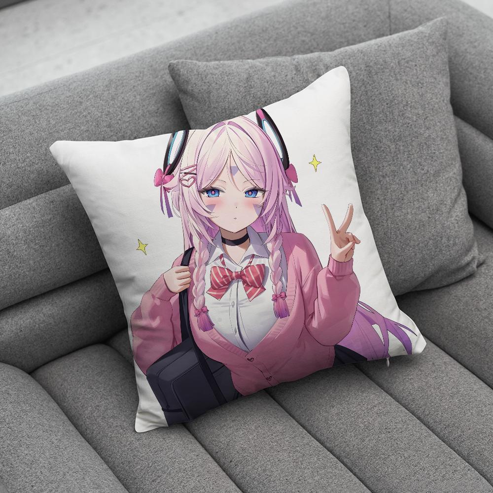 GGenshin Impact Citlali Pillow Case Soft Cushion Cases for Farmhouse Sofa Decor Home Decorations and Protector