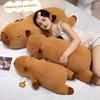 Plush Toy Cartoon Animal Capybara Shape Pillow with PP Cotton Filling Huggable