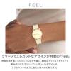 Часы Feel Золотой циферблат Браслет из нержавеющей стали 25100035 [Calvin Klein] Женские [Авторизованный импорт]