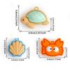 Mini Turtle Clicker Keychain Cute Animal Fidget Sensory Toy Button Clicker Keyring  Venting Toys