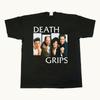 1990 Death Grips Подарок День Рождения Рождество Футболка Черная Все Размеры Унисекс Футболка