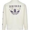 adidas Оригинальная графическая вязаная футболка с длинным рукавом Мужские топы KR5046