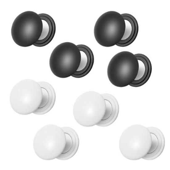 8 шт. магнитных держателей для стартовых номеров, держателей для стартовых номеров, зажимов для фиксации беговых номеров