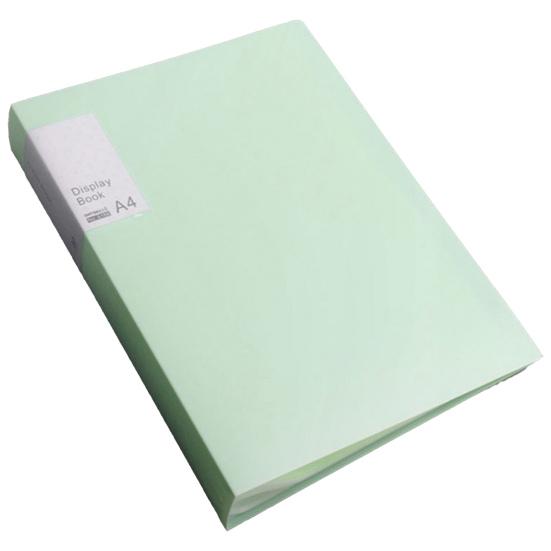 File Folder Double-sided High-Transparency Large Capacity Inner Pockets Multifunctional Sheet Protector with Plastic Sleeves A4 Paper Binder Organizer