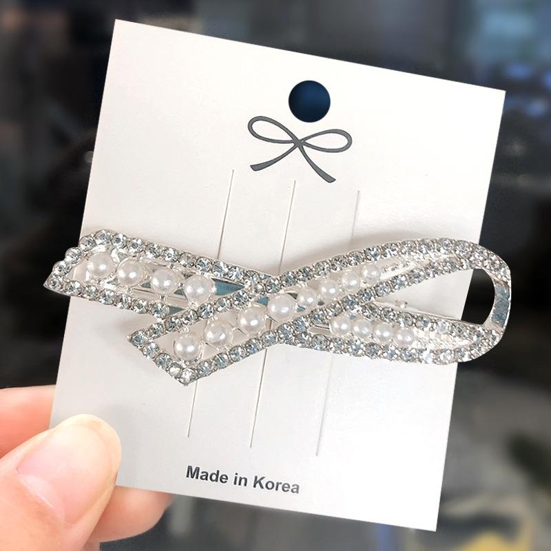 Головные уборы в древнем стиле Ханфу, заколка для волос с веером, жемчужная бахрома, заколка в виде утиного клюва, боковая заколка для волос, заколка для волос с диском феи, заколка для волос с любовью