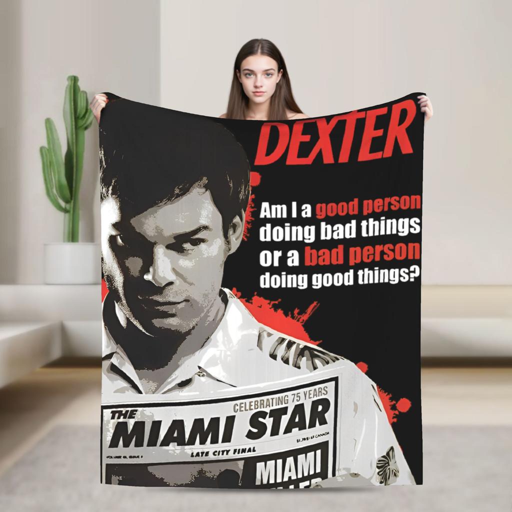 Dexter Blanket Quality Soft Warm Throw Blanket Autumn Kids Home Decor Fluffy Bedspread