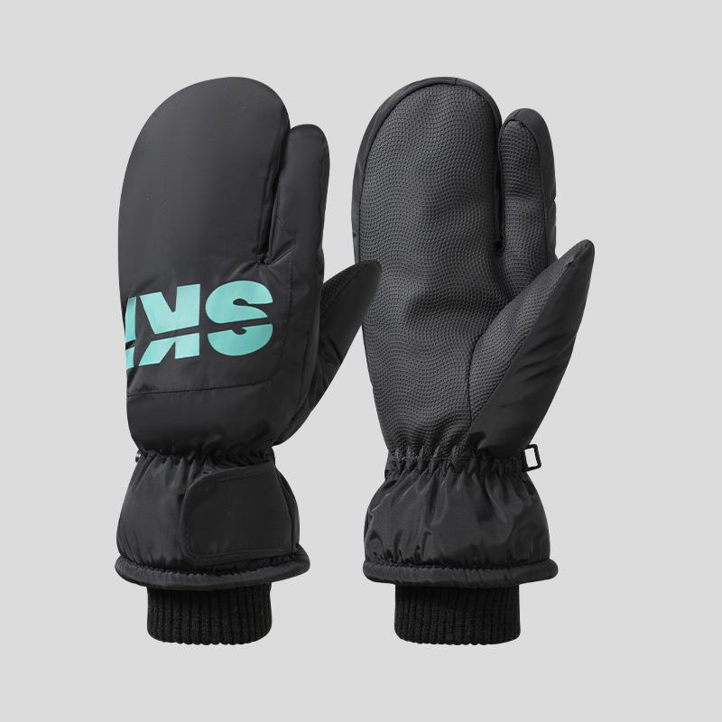 Custom Logo Outdoor Snowboarding Waterproof Winter Warm Touch Screen Ski Gloves