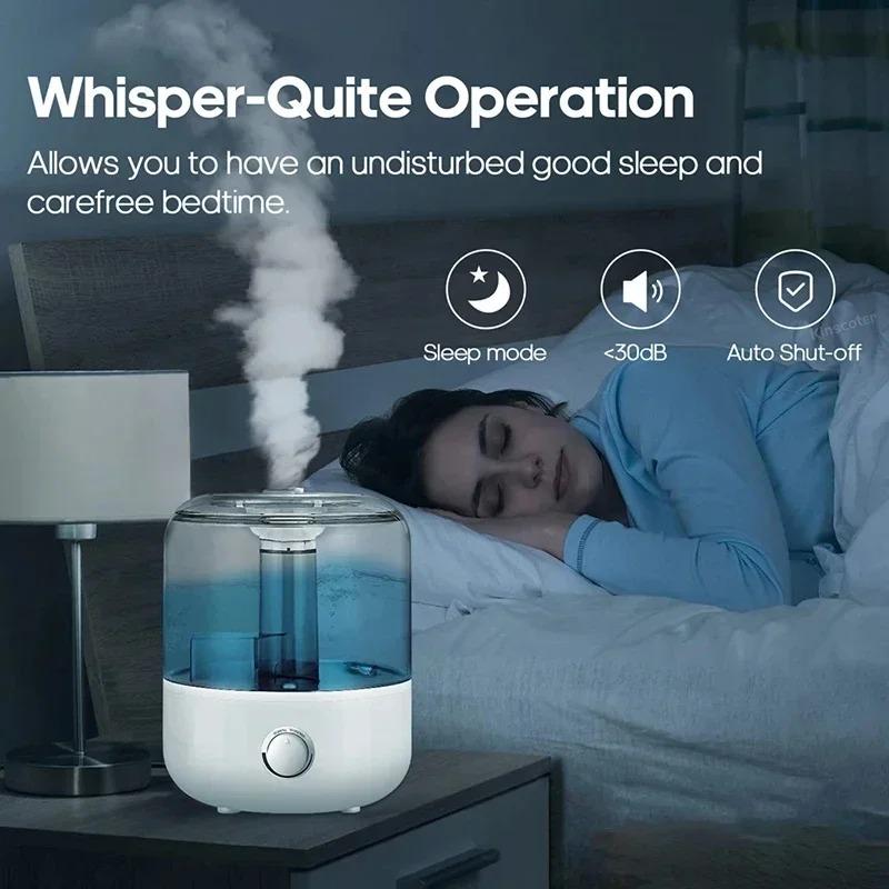 Household Air Humidifier 3L Large Capacity Plant Spray Aroma Diffuser With Remote Control Timing Control Portable Mute Humidifie