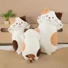 Cute Rabbit-haired Cheese Cat Plush Toys Children's Sleeping Pillows Home Cushions Baby Side Sleeping Pillow Car Ornaments