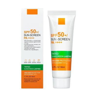 Увлажняющий тональный крем для тела My Face Mineral Body SPF 50 Оксид Диоксид титана Гиалуроновая кислота Витамин Е для всех типов кожи (1 кусок)