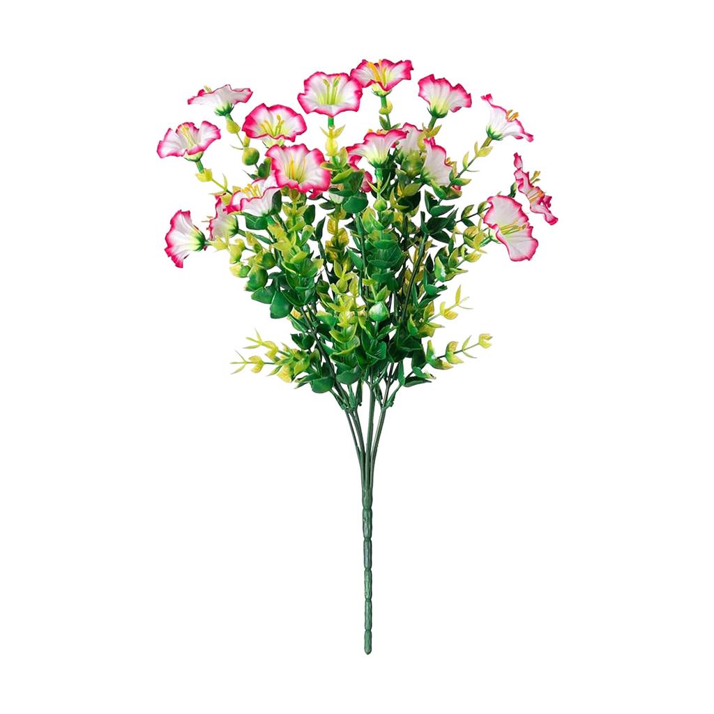 Искусственные цветы для улицы Искусственные растения Искусственное уличное озеленение Утренние анти-УФ пластиковые кустарники Украшения