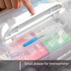 Organizer Large Medicine Family Capacity Box Portable First Aid Kit Medicine Storage Boxes Organizers Plastic Organizing Home