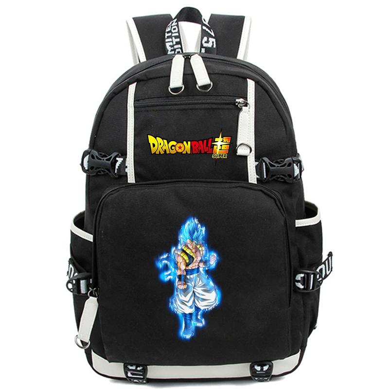 Рюкзак-сумка унисекс в стиле аниме «Dragon Ball» для девочек, мальчиков, студентов, подростков, детей, женщин, большая вместительная сумка для ноутбука, милая повседневная школьная сумка, подарок на день рождения для детей