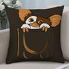 Cute GGremlins Pillow Case Short plush Doublesided Print Square Throw Pillow Covers Sofa Home Cushion Decor