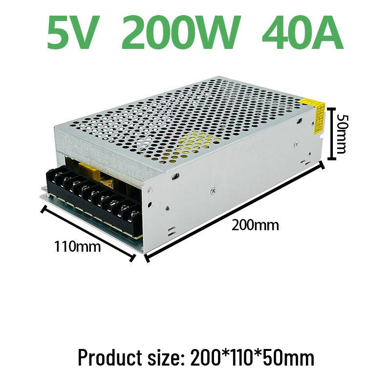 Импульсный источник питания 220 В на 24 В постоянного тока 15 А со светодиодным дисплеем, трансформатор 5 В/12 В