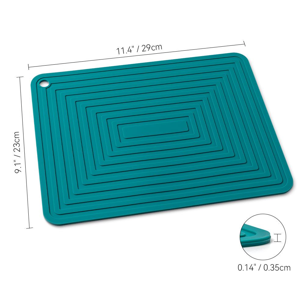 Силиконовый термостойкий противоскользящий коврик на кухонную столешницу