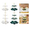 Tiered Ceramic Cake Stand Tiered Serving Tray for Birthday Wedding Donuts