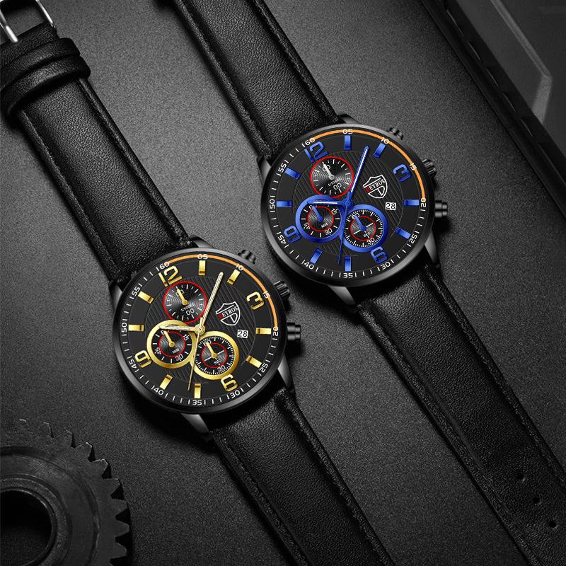 Men's Watch Belt Men's Calendar Watch Casual Watch Fashion Watch Student Quartz Watch