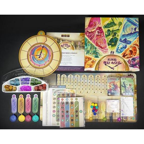 Корейские настольные игры Trekking Into History, популярная корейская игра