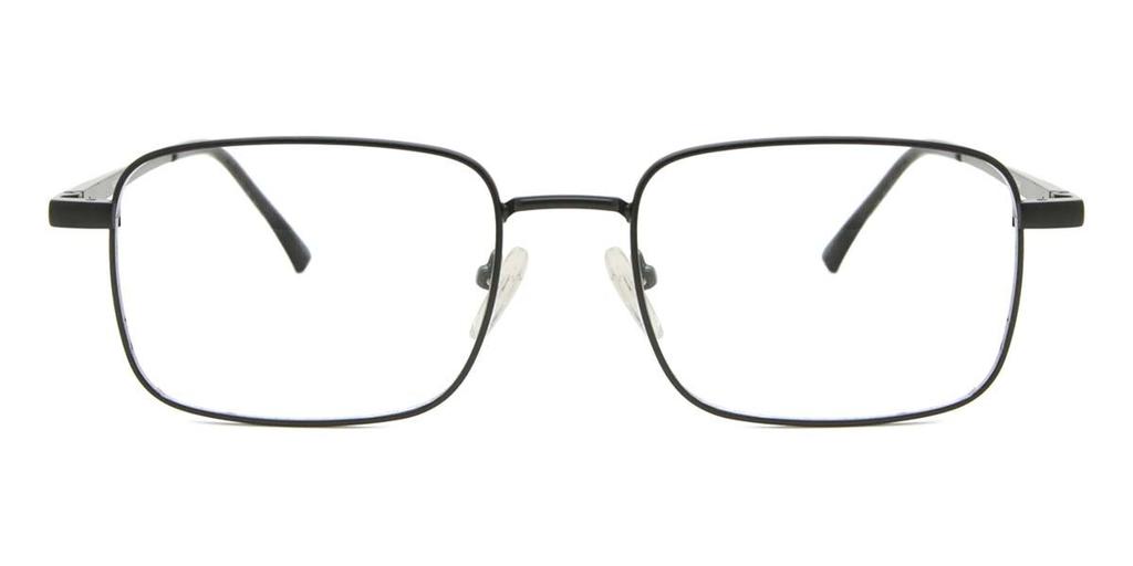 Full Rim Rectangle Matte Black Smartbuy Collection Morph Mc93c Fashion Unisex Eyeglasses