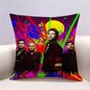 CColdplay Band  Doublesided print Pillow Case for Sofa Living Room Home office Decor Protective Cover