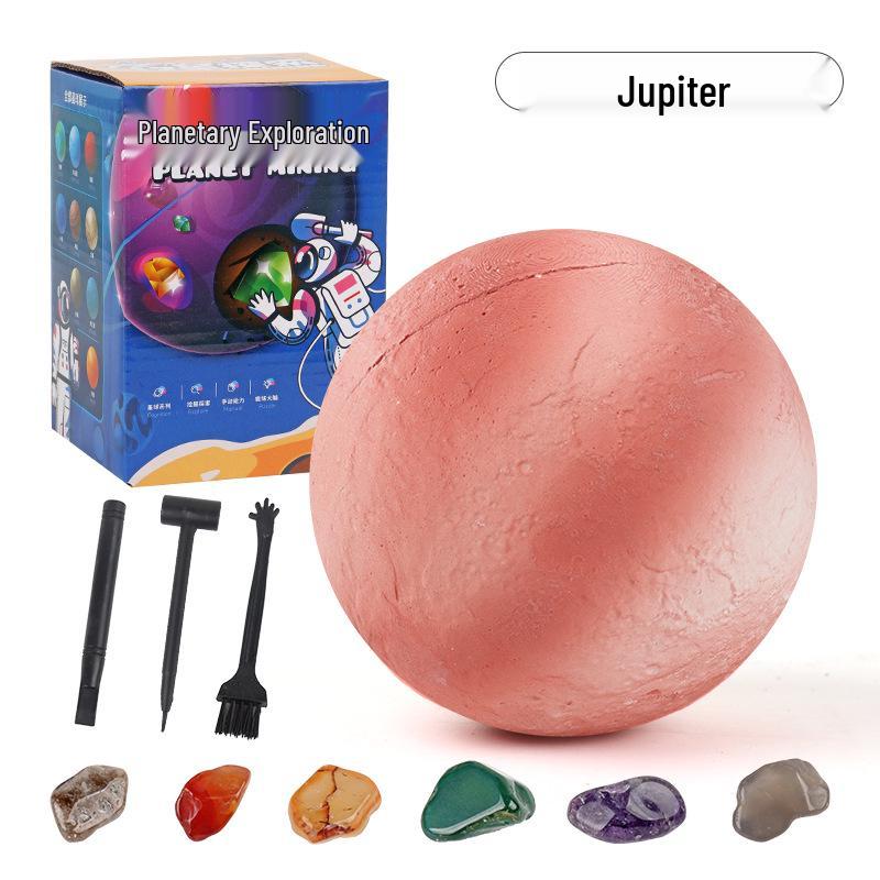 Браслет из драгоценных камней «Восемь планет», ручная работа, археологические раскопки, развивающая игрушка