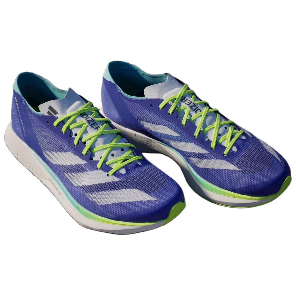 Adidas Adizero Takumi Sen 10 Cobalt Blue Lucid Lemon мужские кроссовки Zero-Metallic IF1211