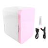8L Mini Fridge AC 12V DC Portable Makeup Skincare Electric Warmer Cooler for Home Car Office Desk