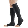 Yamachu 253146 Onmusubi Size Fits Foot Care Leg Support Warm Weather Meguri-nu (Charcoal/One All) (Compression) Socks, (Heel Care/Cold Protection/Cold