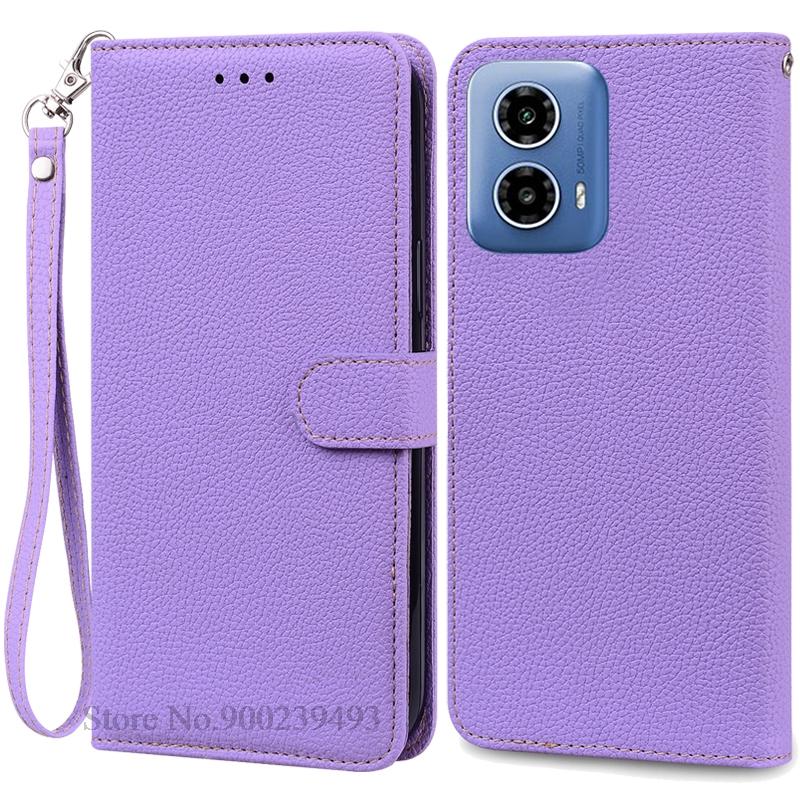 Для Moto G34 5G чехол кожаный кошелек раскладной телефон чехол для Motorola G34 5G чехол книжка чехол для Moto G34 чехол Fundas Shell