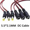 10/20PCS 12V DC Connectors Male Female Jack Cable Wire Line Adapter Plug Power Supply 5.5 X 2.1mm