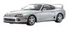 Samurai Scale Toyota Supra A80 Finished Product KSR12006S 1/12 (Silver)