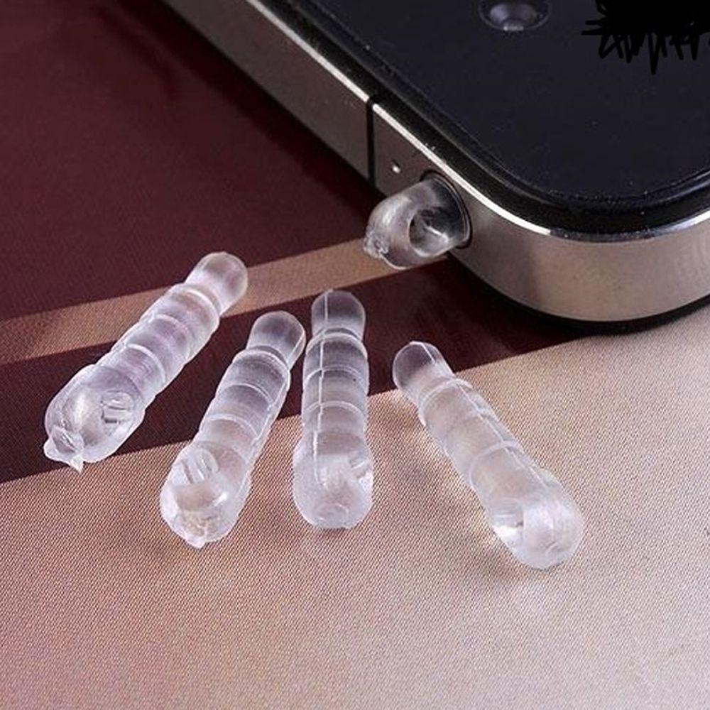 200 шт. прозрачные заглушки от пыли пластиковые заглушки для сотового телефона заглушка для наушников