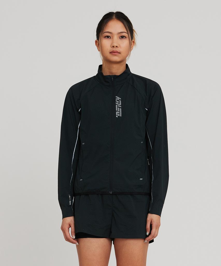 Kaleg Womens Air Blade Wind Jacket (Athletic)_Black