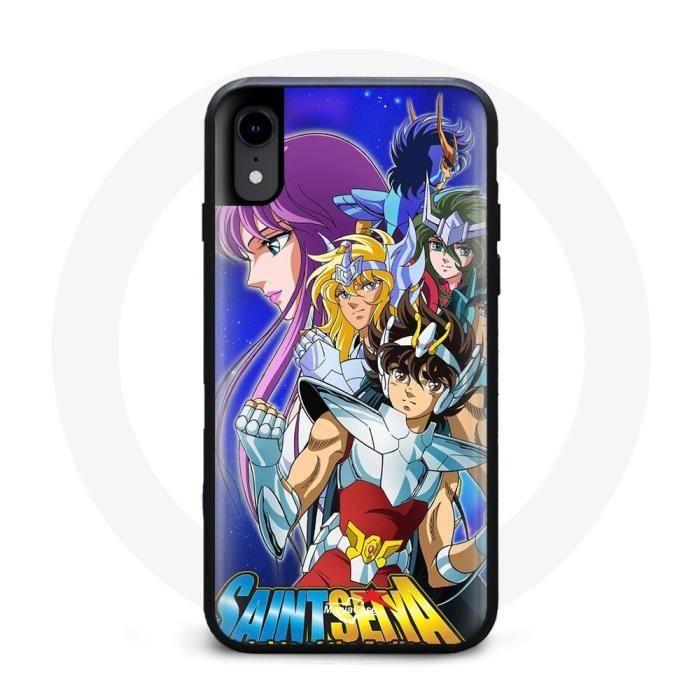 Coque pour Iphone XS Les Chevaliers du Zodiaque Anime Culte Saint Seiya Manga