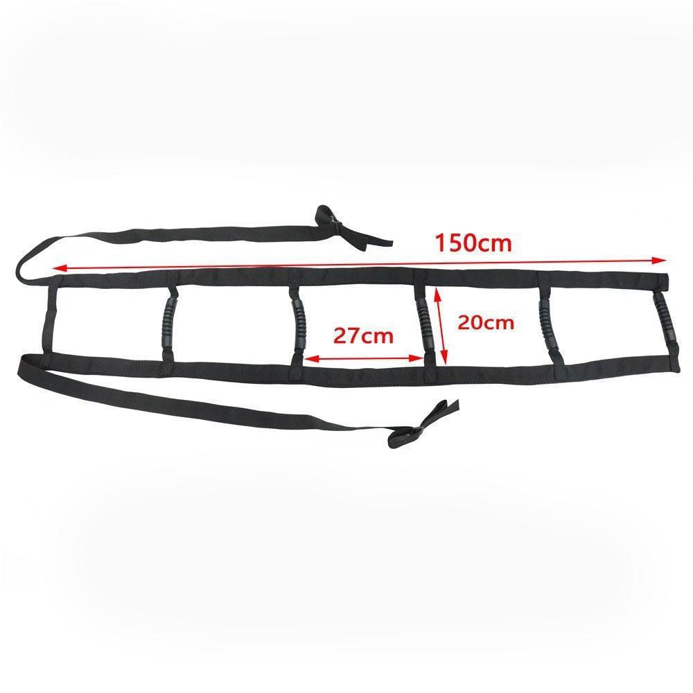 Elderly Get Up Aid Nylon Transfer Belt Elderly Mobility Aid for Safe Sitting/Standing Assistance Patient Lift Assist Strap