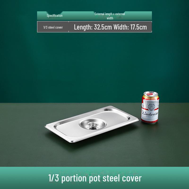 Квадратная сервировочная миска из нержавеющей стали с крышкой для фаст-фуда, молочного чая, приправ или горячих блюд