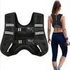 3KG 5KG Womens Weight Vest for Walking, Strength Training Weight Vests for Men, Reflective Stripe Fitness Vest for Workout Running Jogging